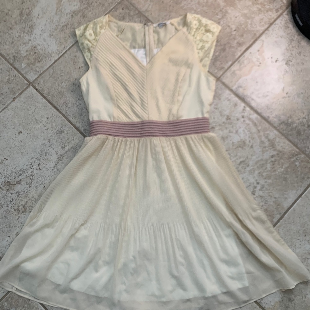 Boutique Cream Dress